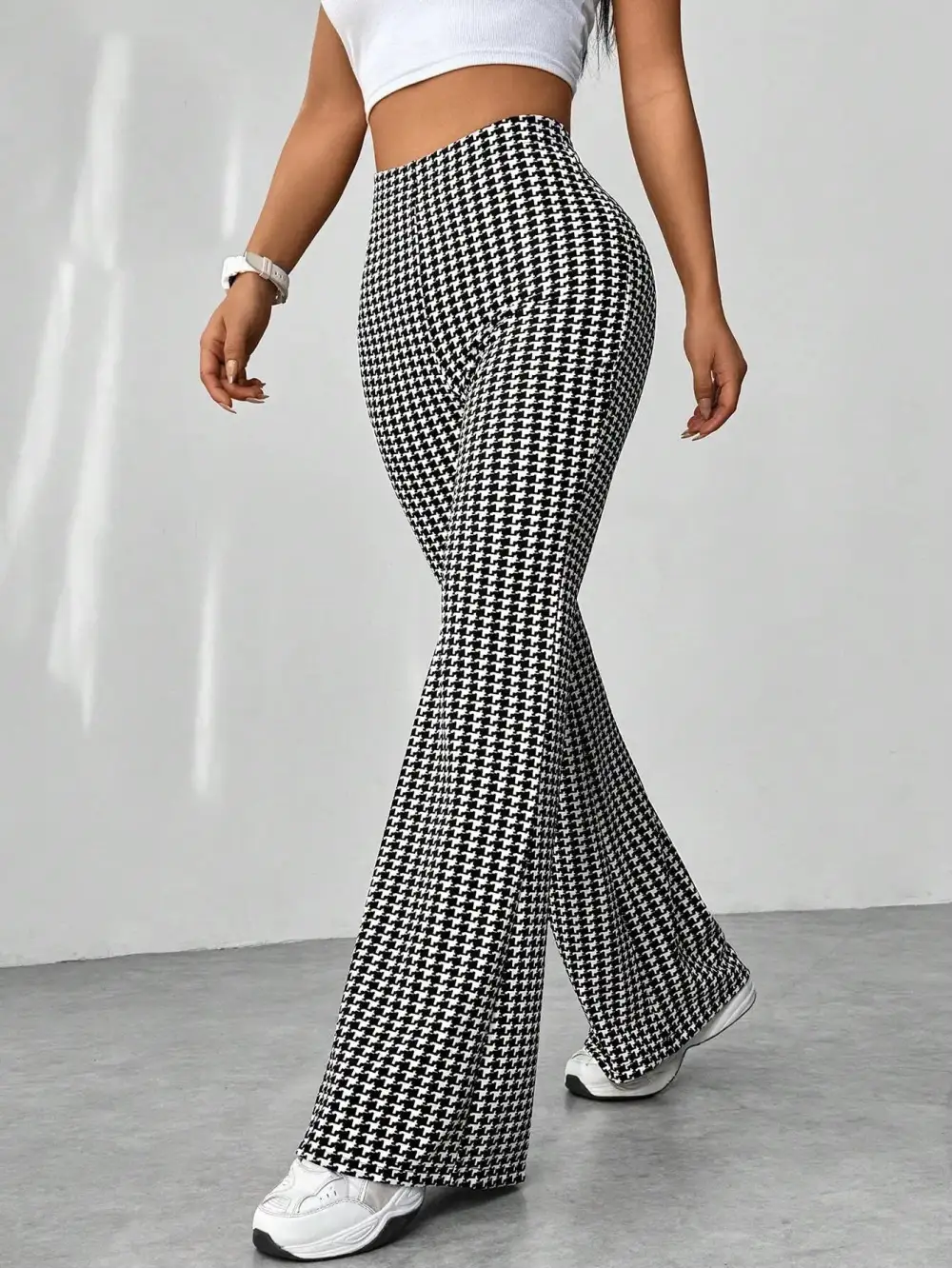 High Waist Flare Pants