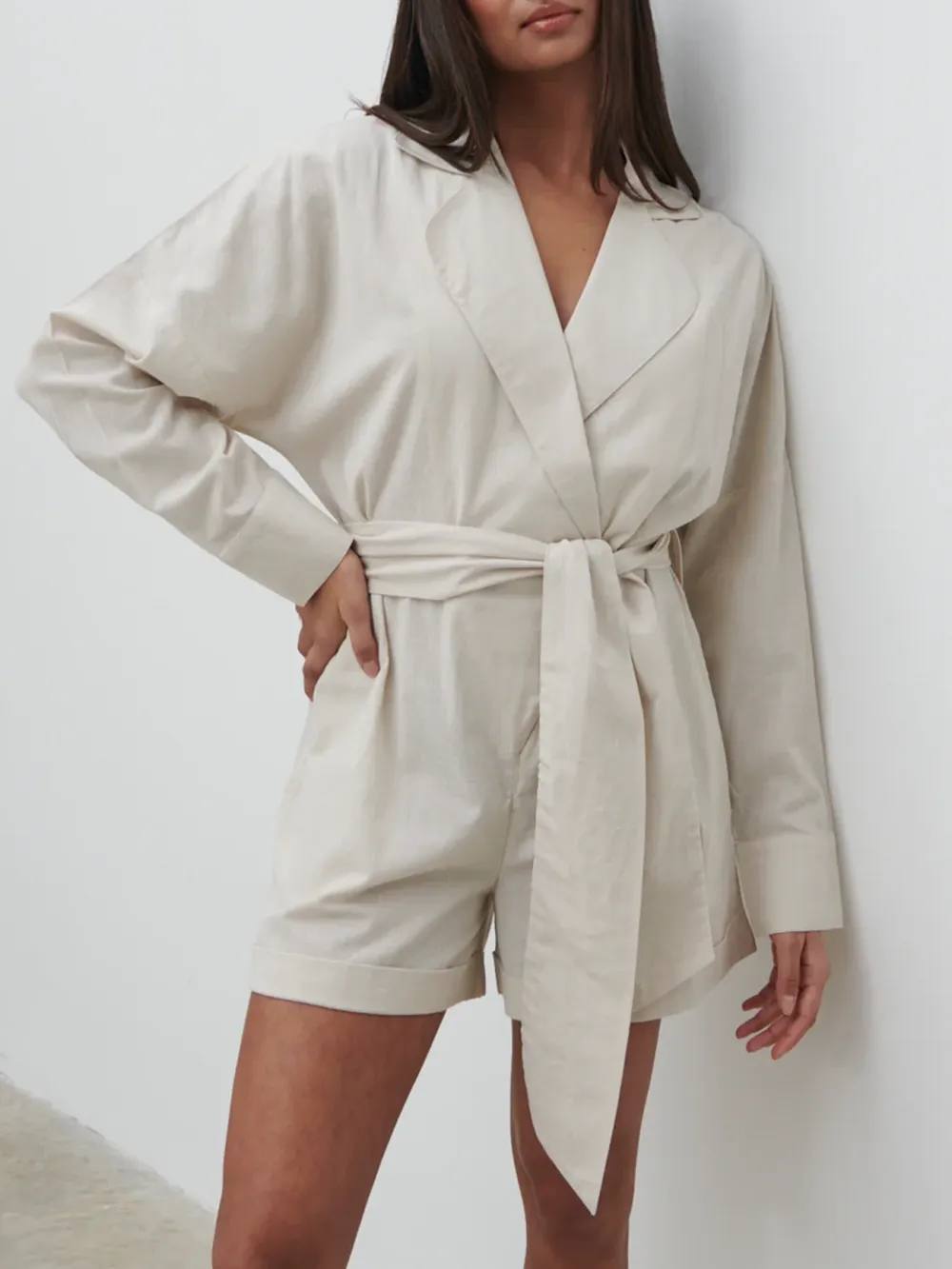 Daily Belted Playsuit
