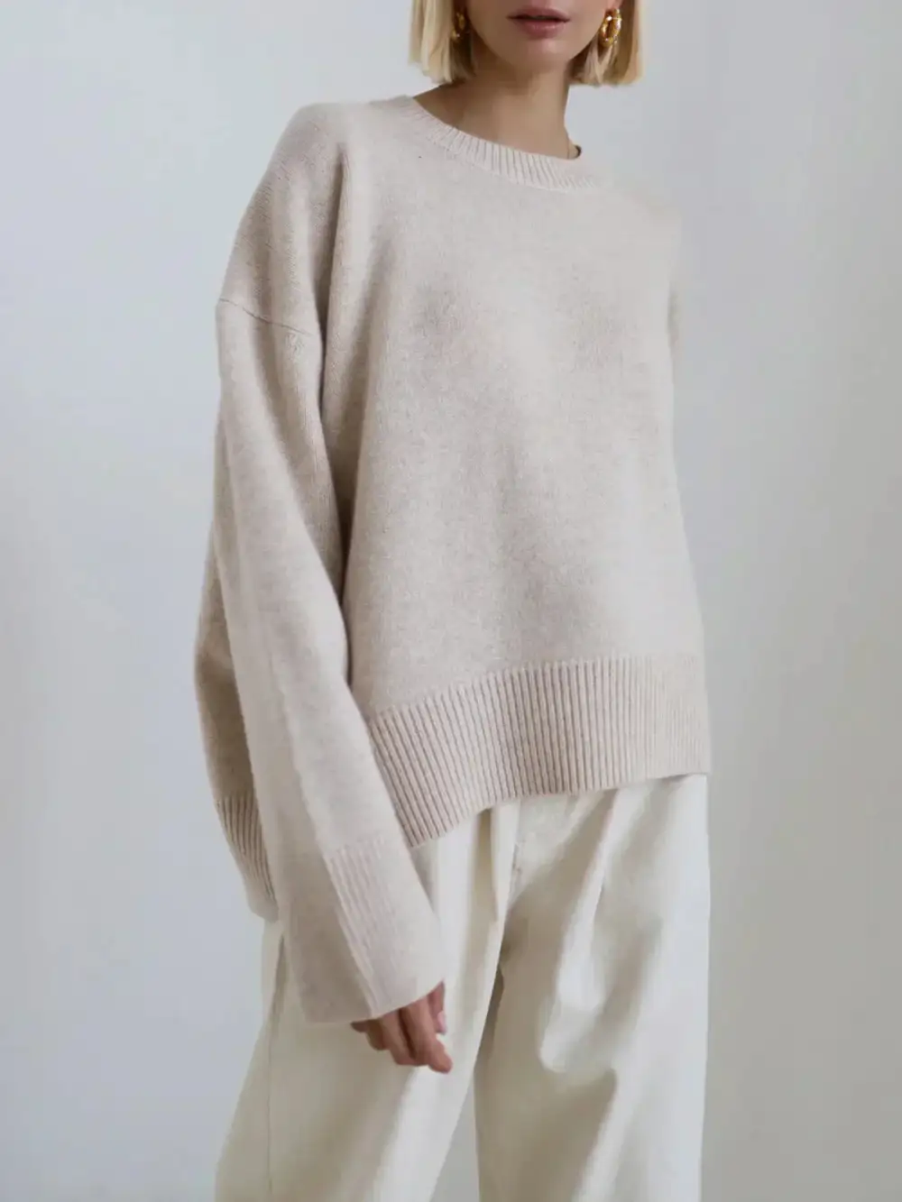 Oversized Soft Knit Sweater