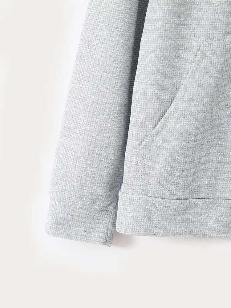 Athleisure Urban Fashion Waffle Matching Set
