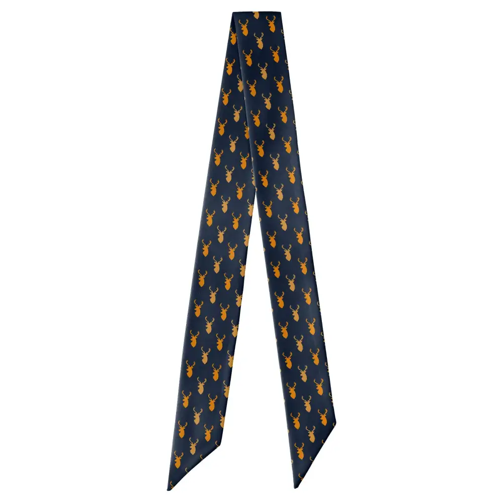 Buck Motif Hair Scarf
