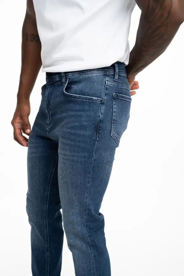 Refined Skinny Cropped Five Pocket Jeans