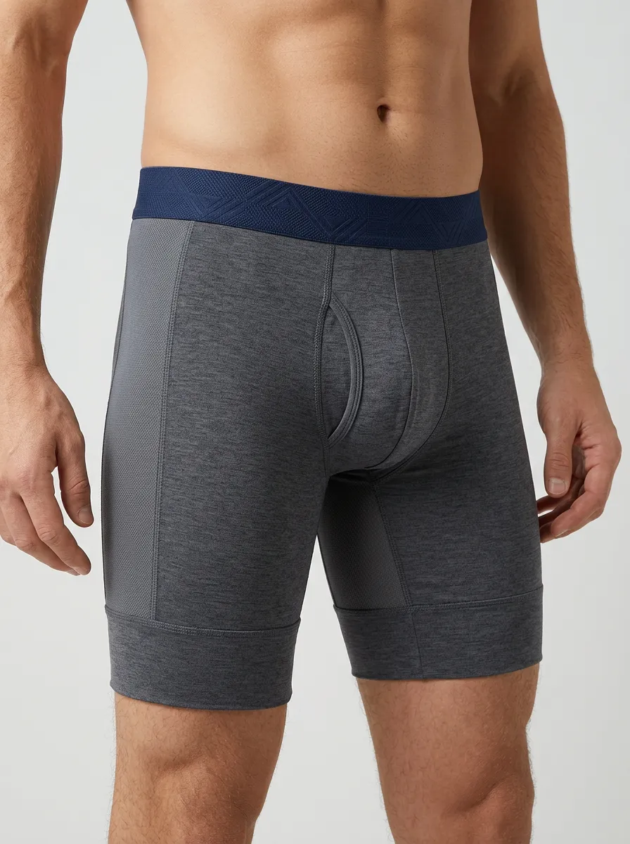 Streamlined Performance Athletic Clean Look Men's Boxer Briefs