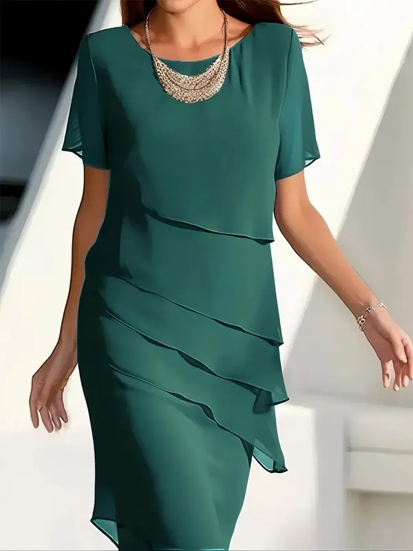 Elegant Chiffon Dress