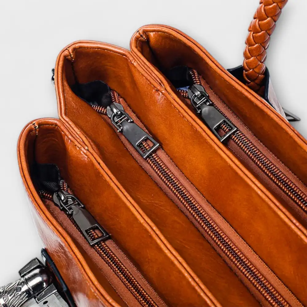 Saddle Nylon Handbag
