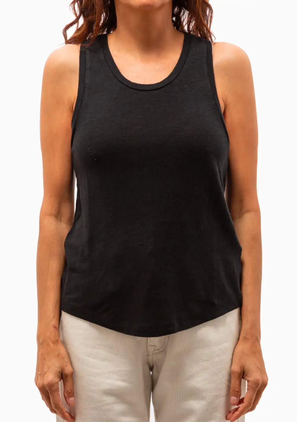 Open Knit Tank Top