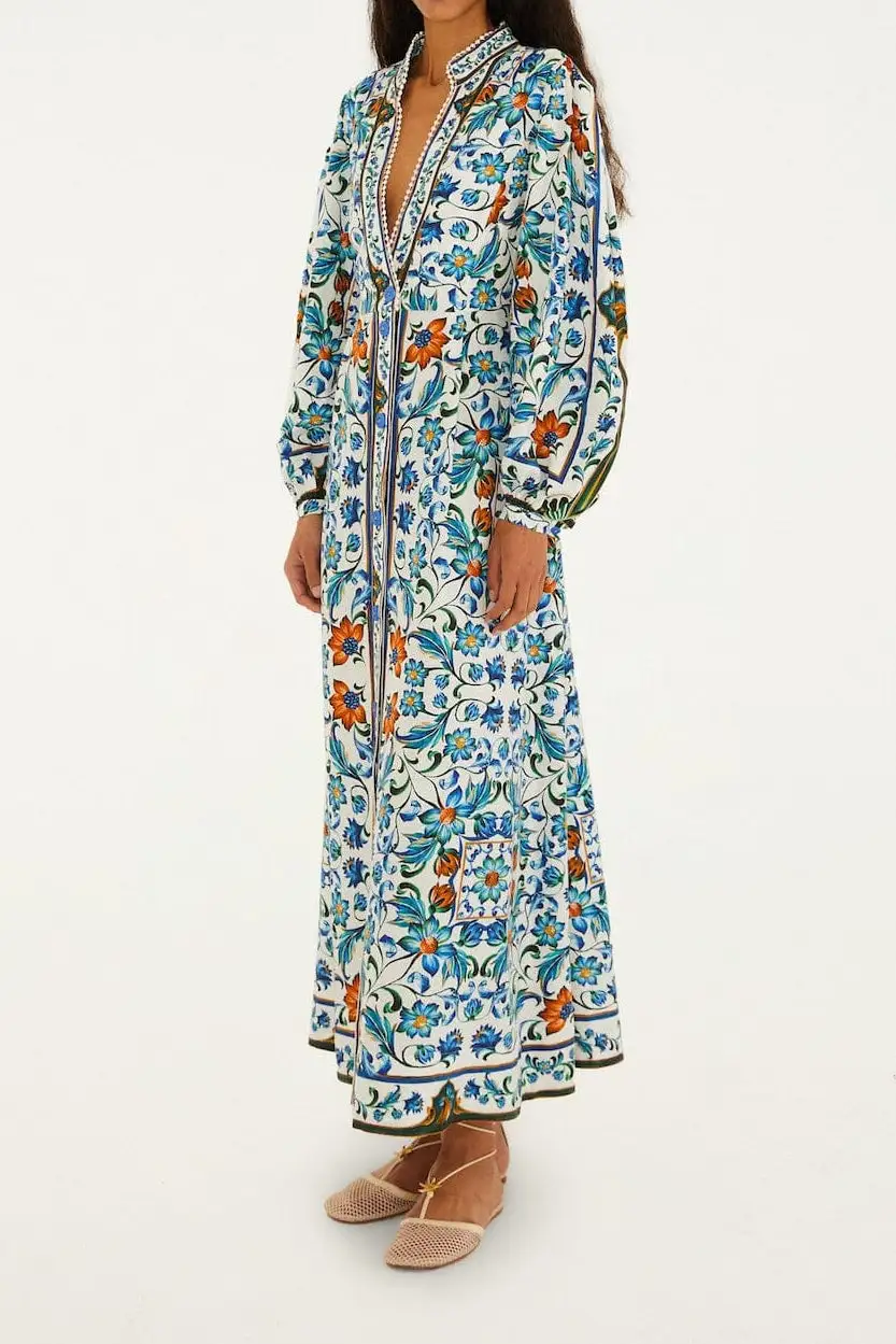 Maxi Pleated Dress