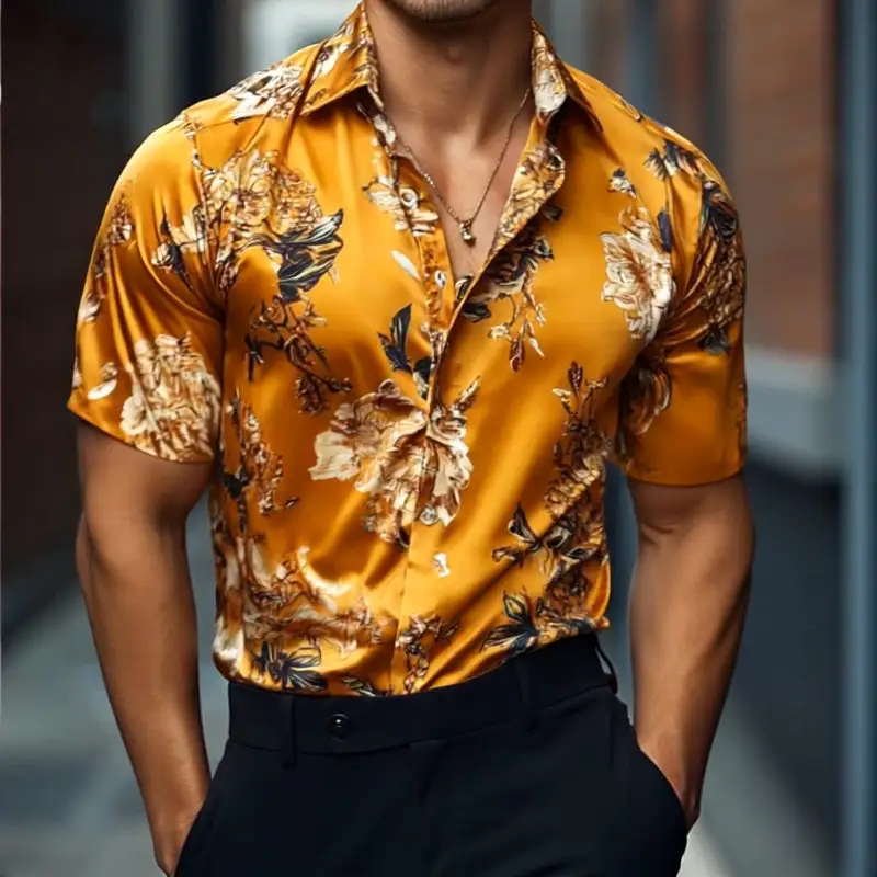 Camp Collar Woven Shirt