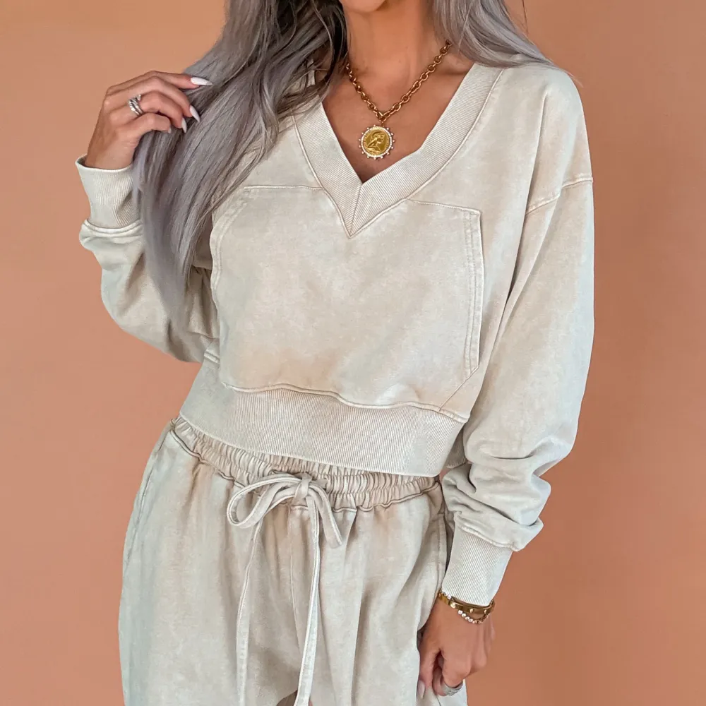 Classic Cropped Sweater