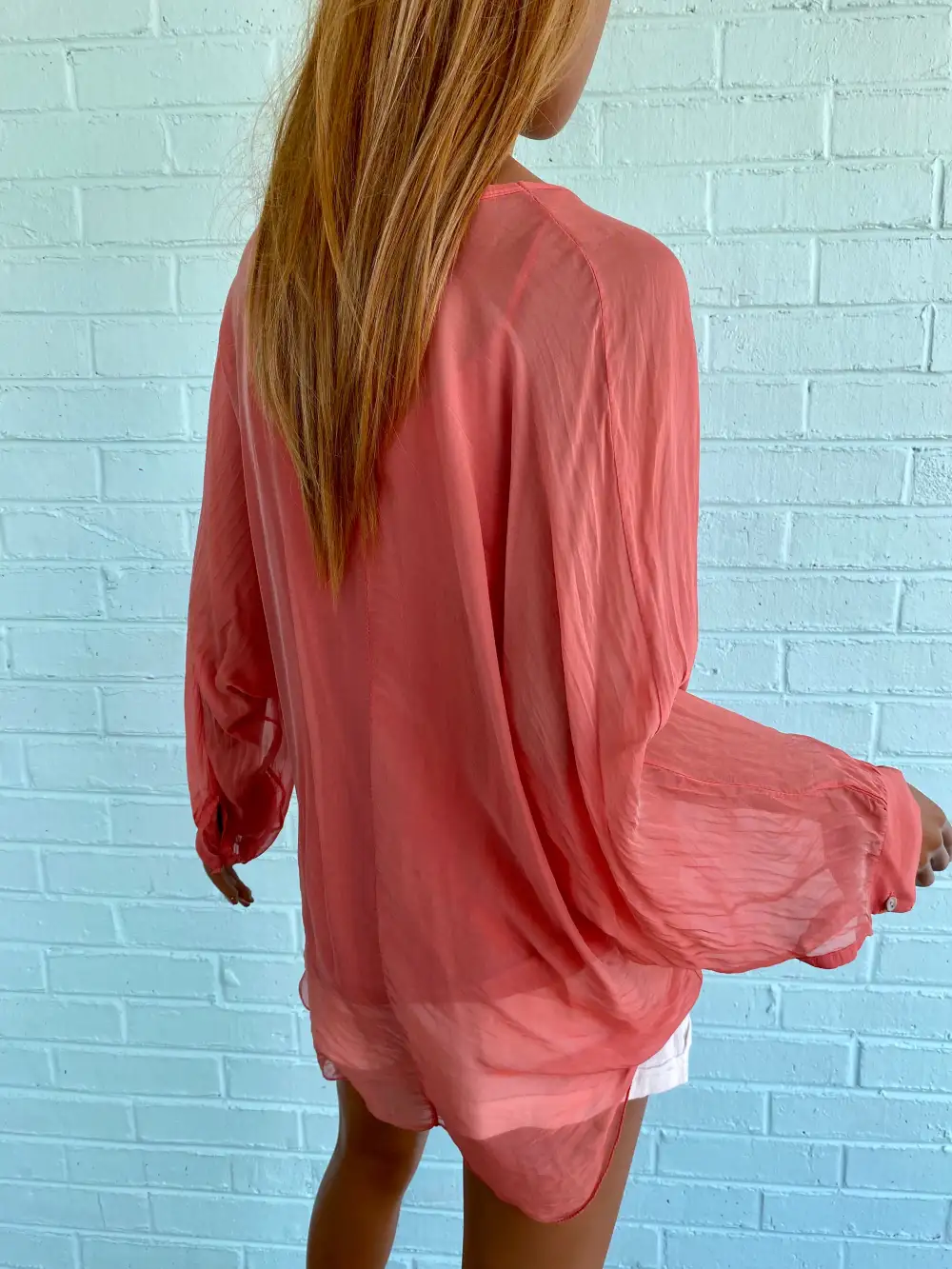 Relaxed Button Blouse