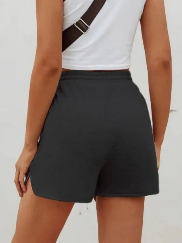 Drawstring Shorts Pocket