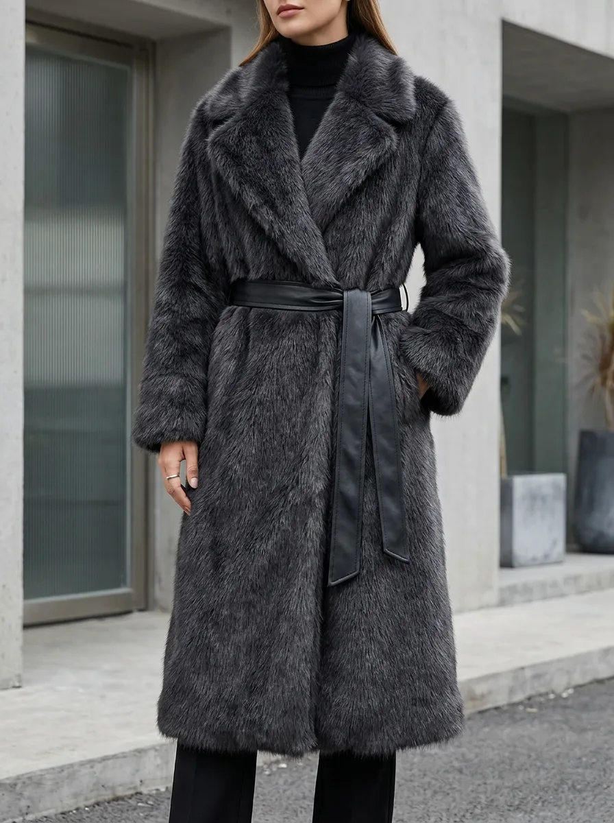 Women's Faux Fur Winter Coat