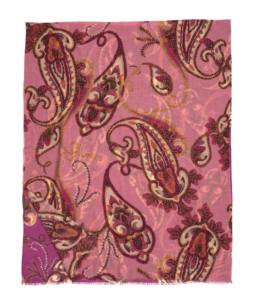 Casual Style Traditional Paisley Scarf
