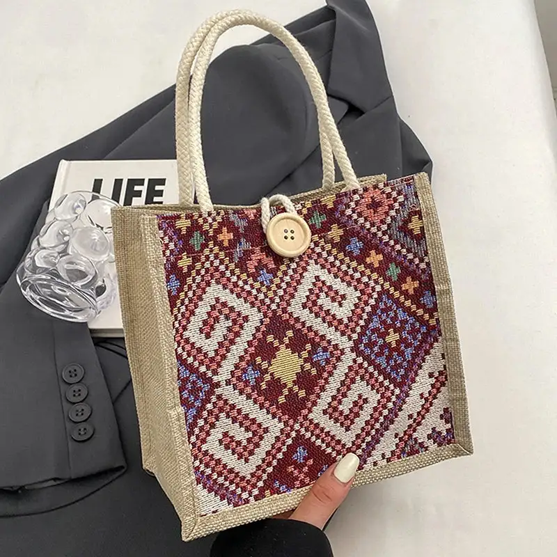 Effortless Coastal Aesthetic Mini Tote Bag