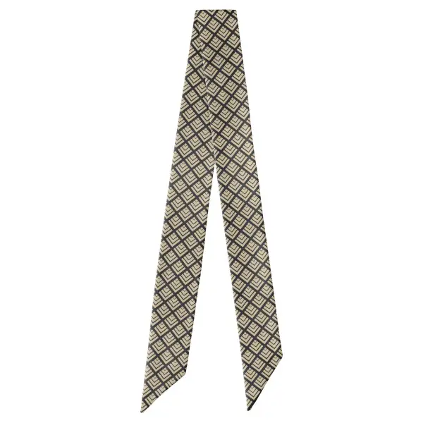Deco Mites Pattern Hair Scarf