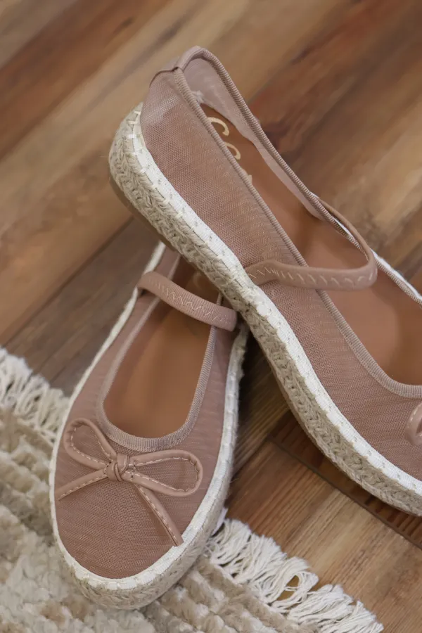 Platform Breathable Ballet Flats