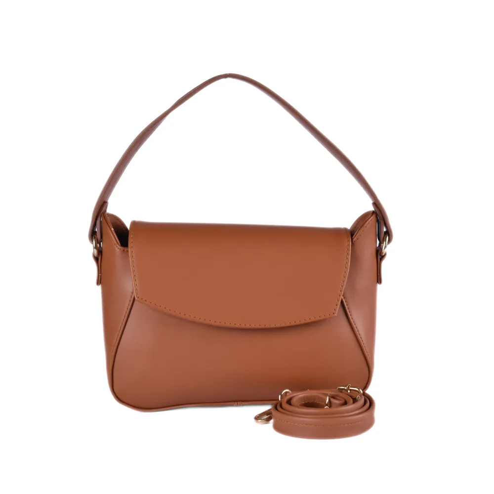 Contemporary Leather Crossbody Bag