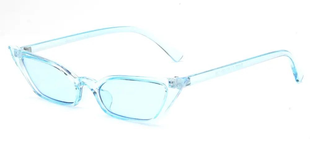 Retro Vintage Slim Cat-Eye Sunglasses