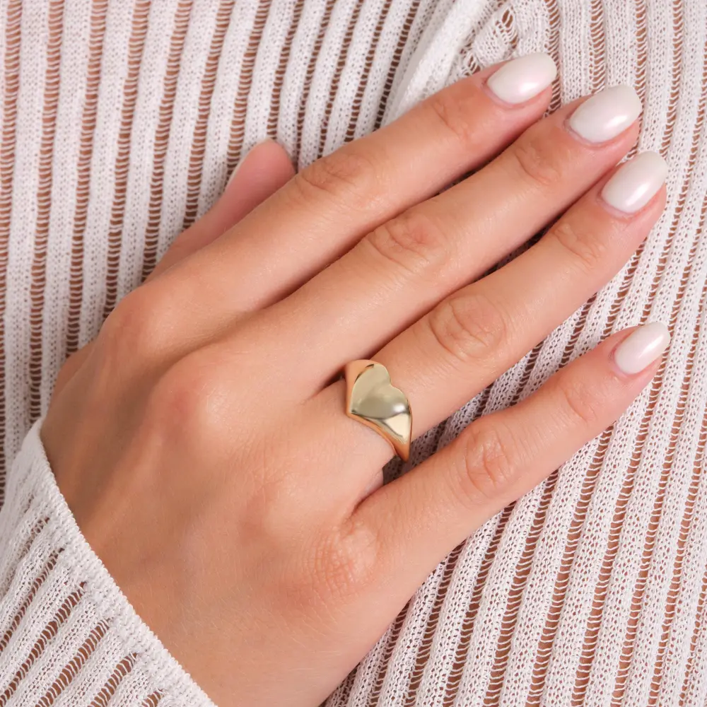 Bold Heart Ring
