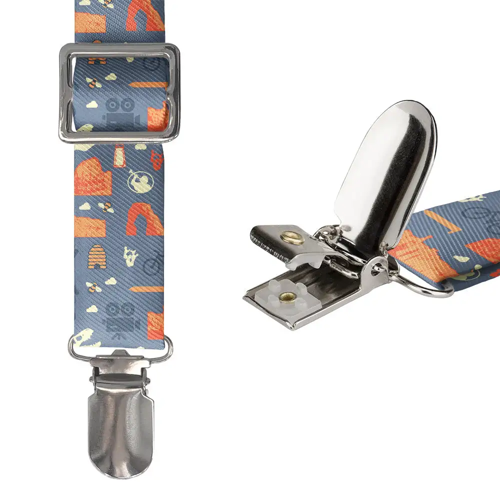 Scenic Motif Suspenders