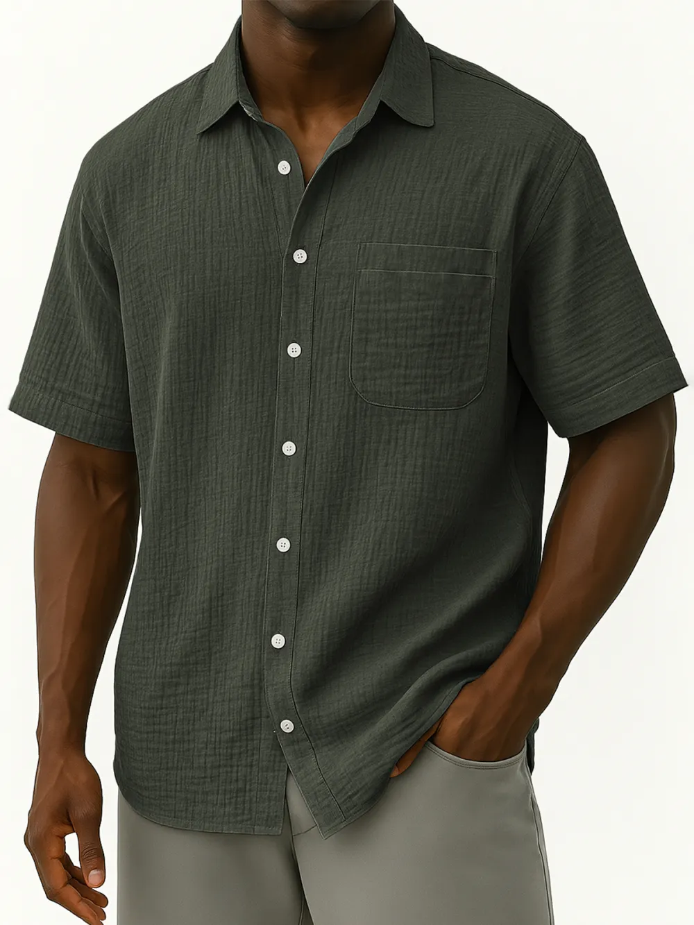 Everyday Short Sleeve Pocket Shirt