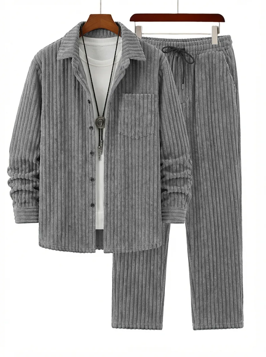 Workwear Corduroy Casual Set