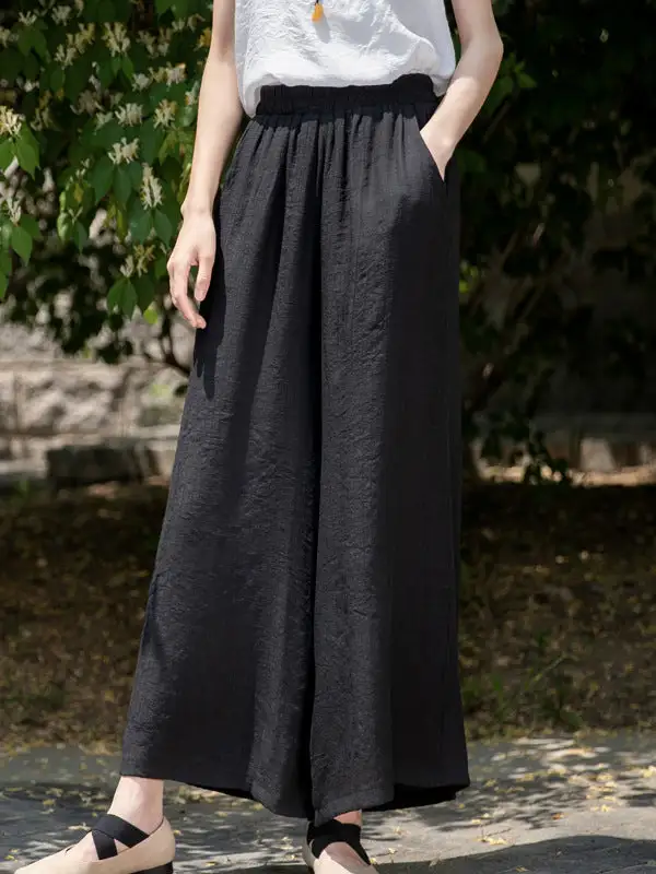 Women's Loose Fit Fluid Pants
