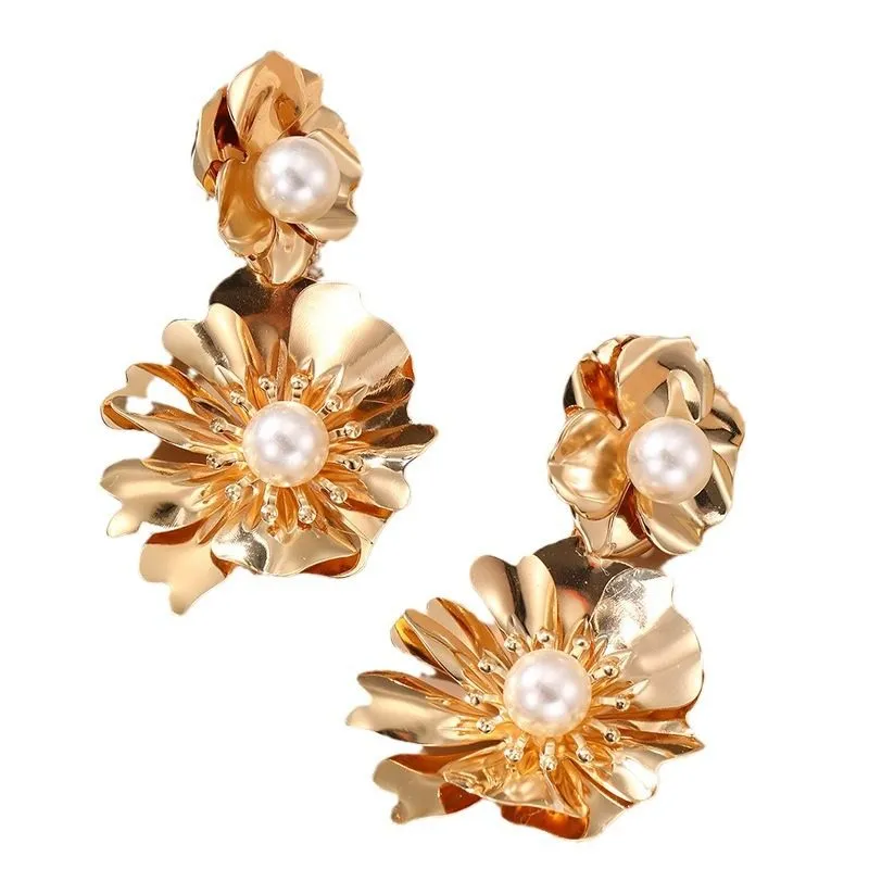 Tassel Metal Drop Earrings
