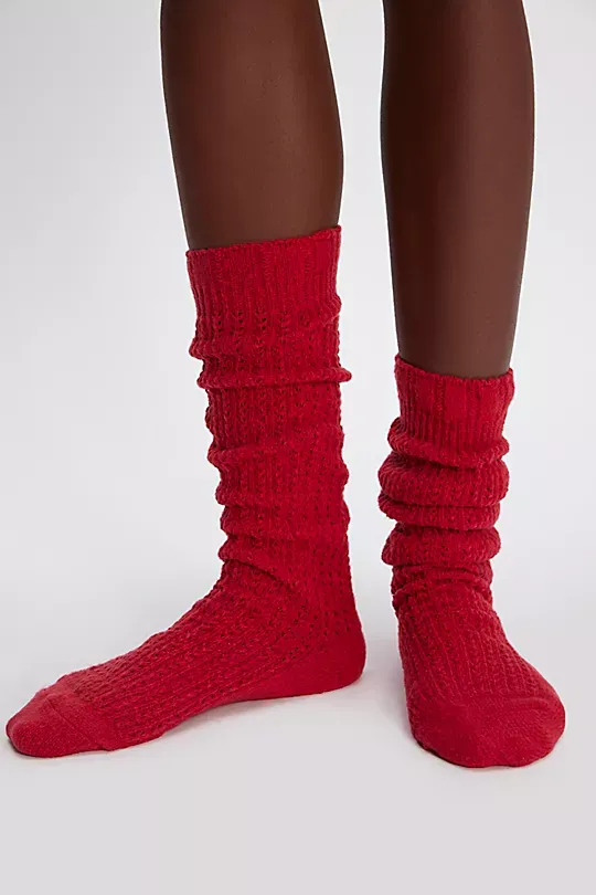Slouch Socks Orange
