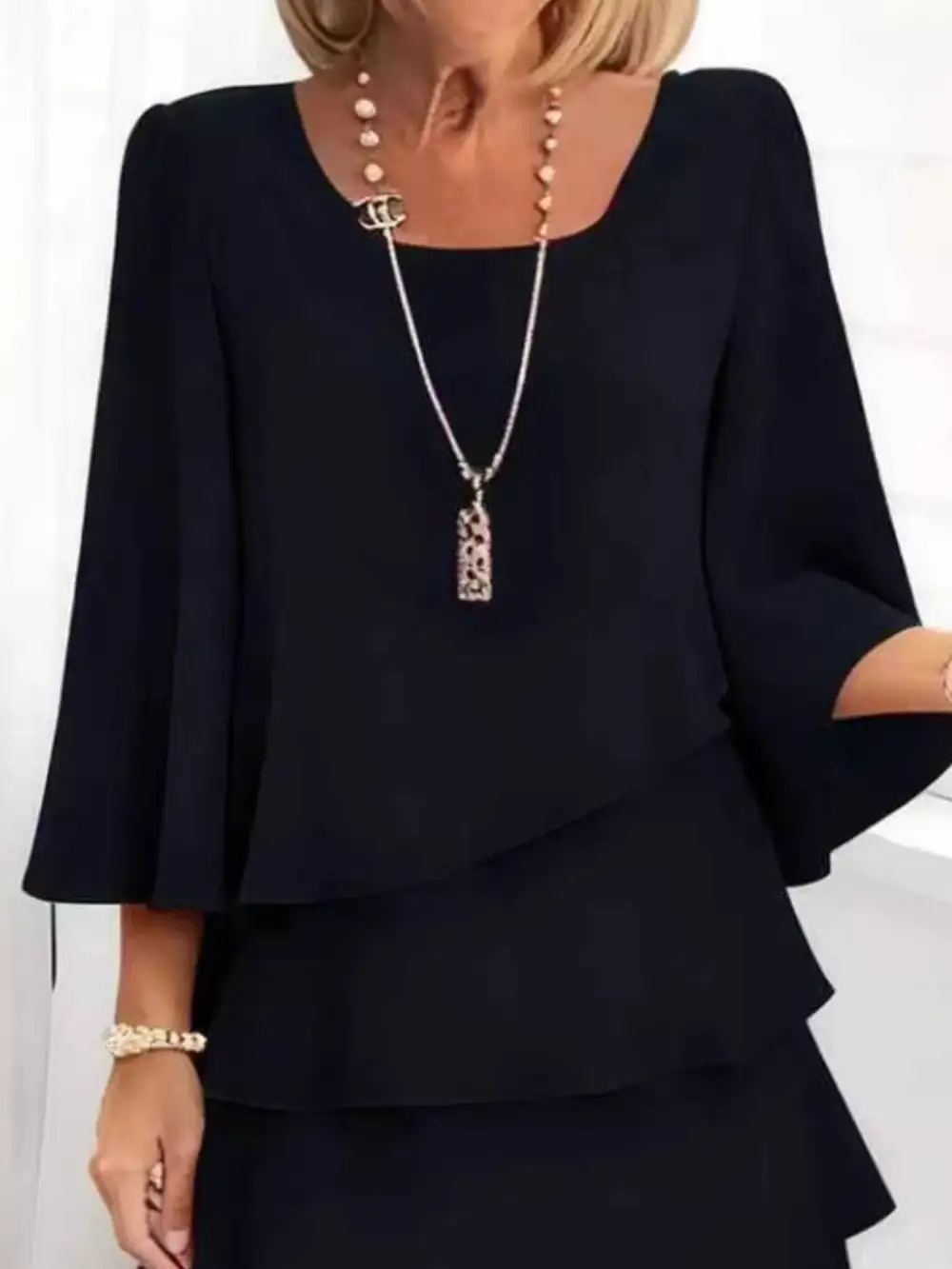 Wearable Cut Ruffle Dress