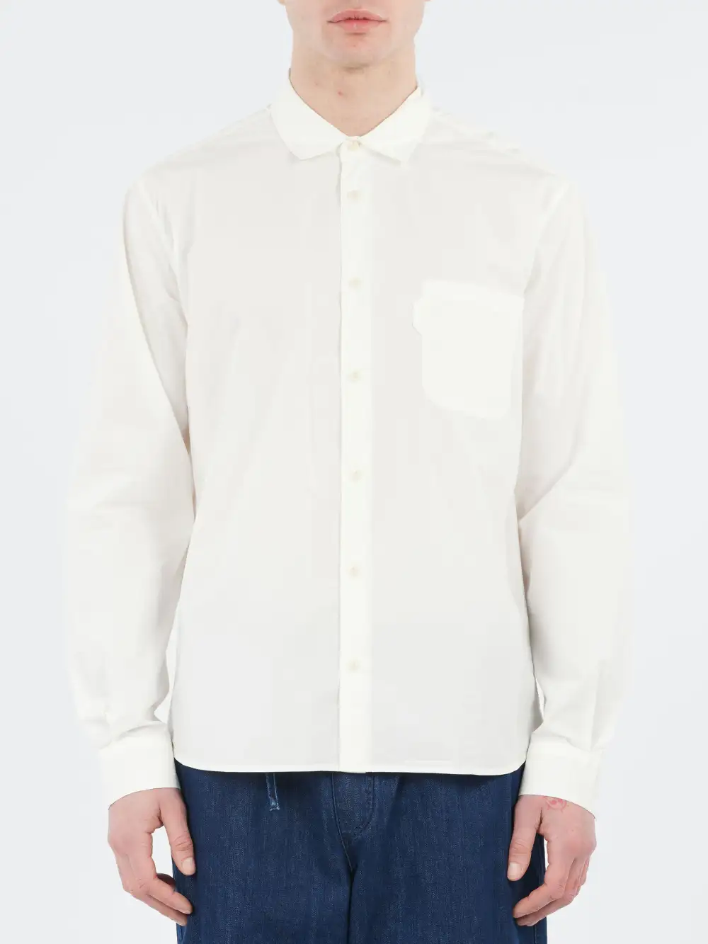 Men's Poplin Long Sleeve Shirt