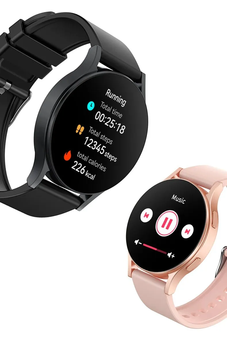 Luxury Unisex Smartwatch with FitPro BT 5.3+5.3, Dual-mode Bluetooth, Alloy Case, LCD Display