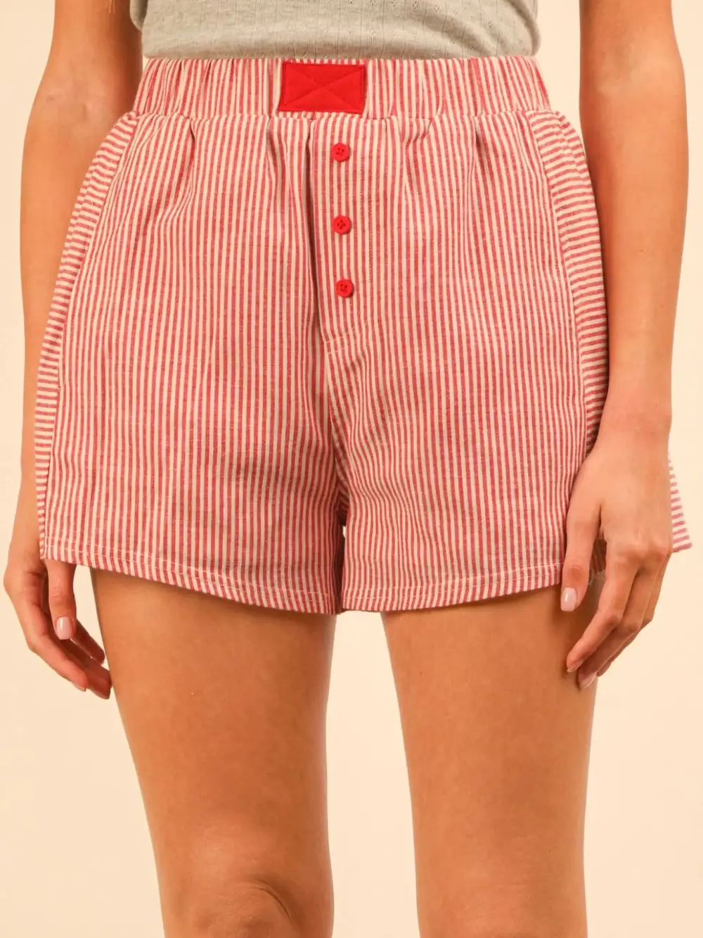 Striped Casual Shorts