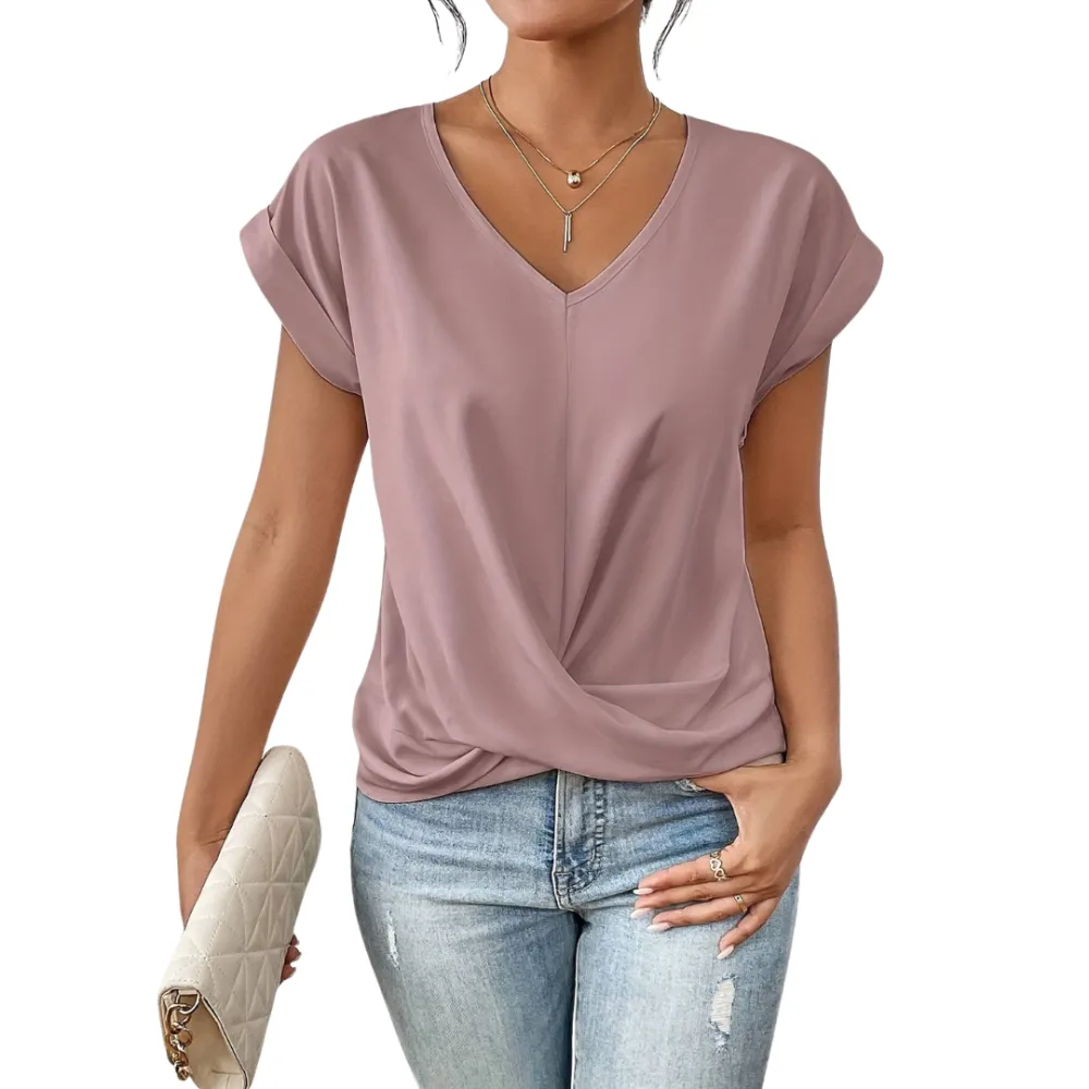  Casual V Neck Shirt