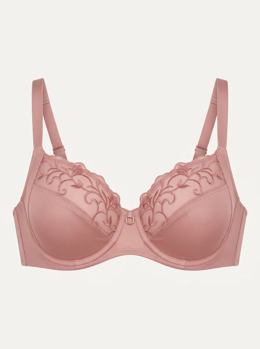 Women's Embroidered Bra
