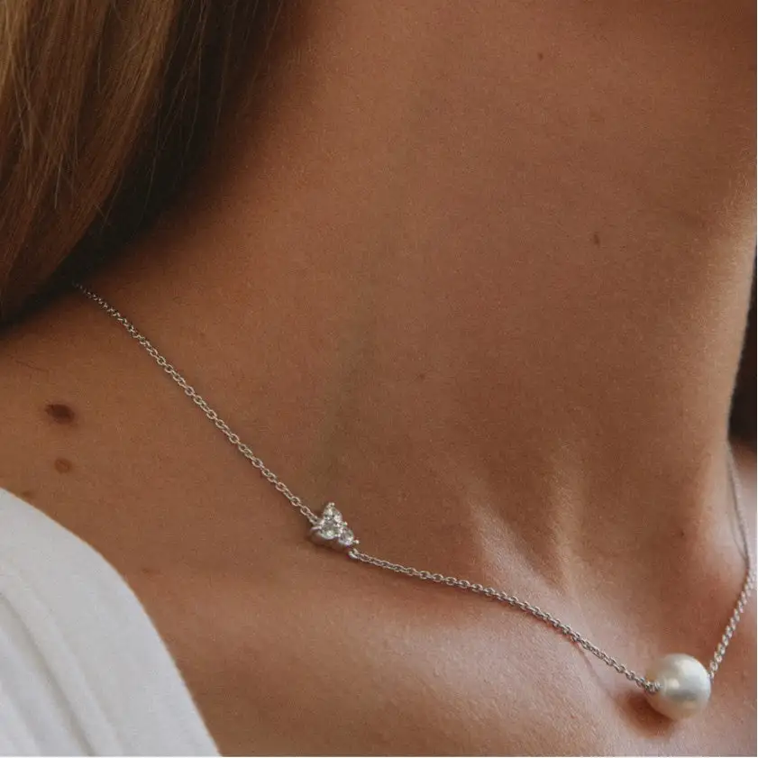 Minimal South Sea Pearl Everyday Necklace