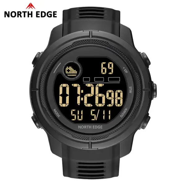 North Edge Outdoor Digital Watch Multi-Mode Tracking 24/7 Health Monitoring Mars 5