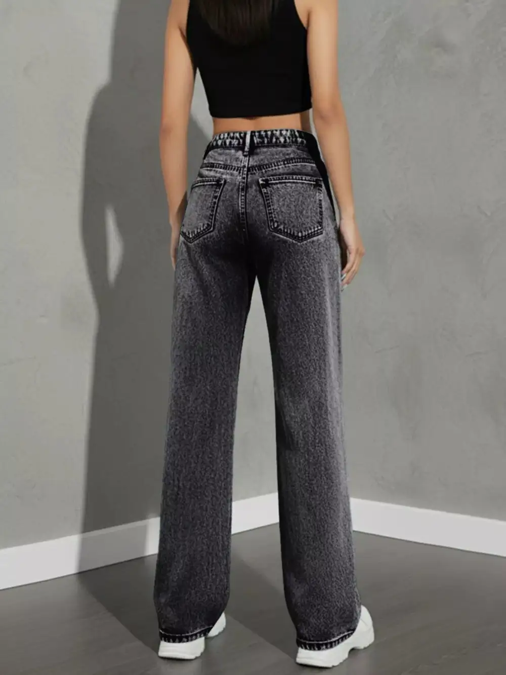 High Waist Wide Leg Jeans