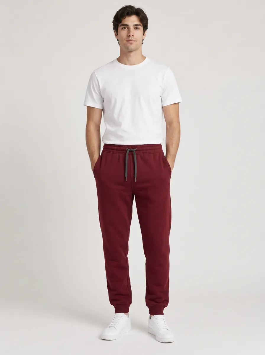 Unisex Casual Fit Printed Sport Pants