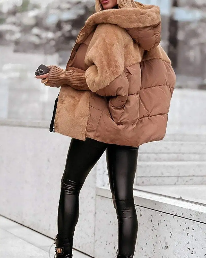 Knit Hooded Hoodie
