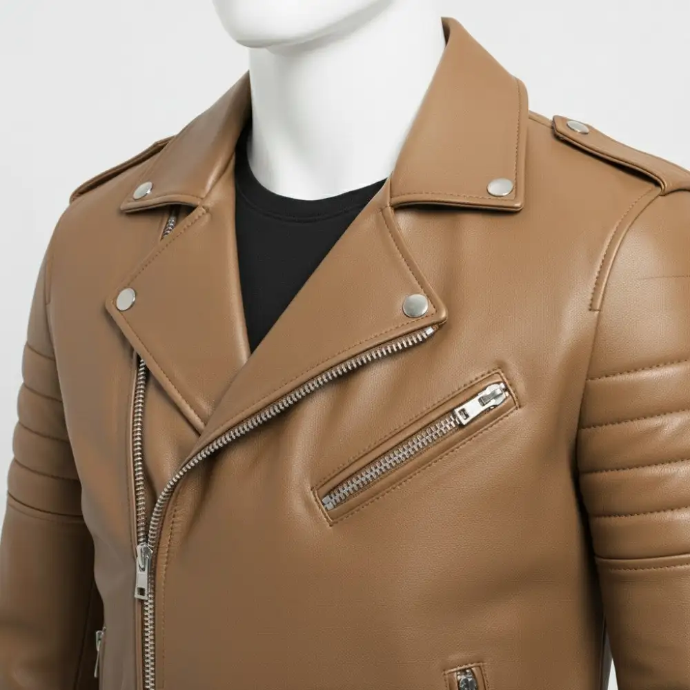 Classic Cowhide Biker Jacket