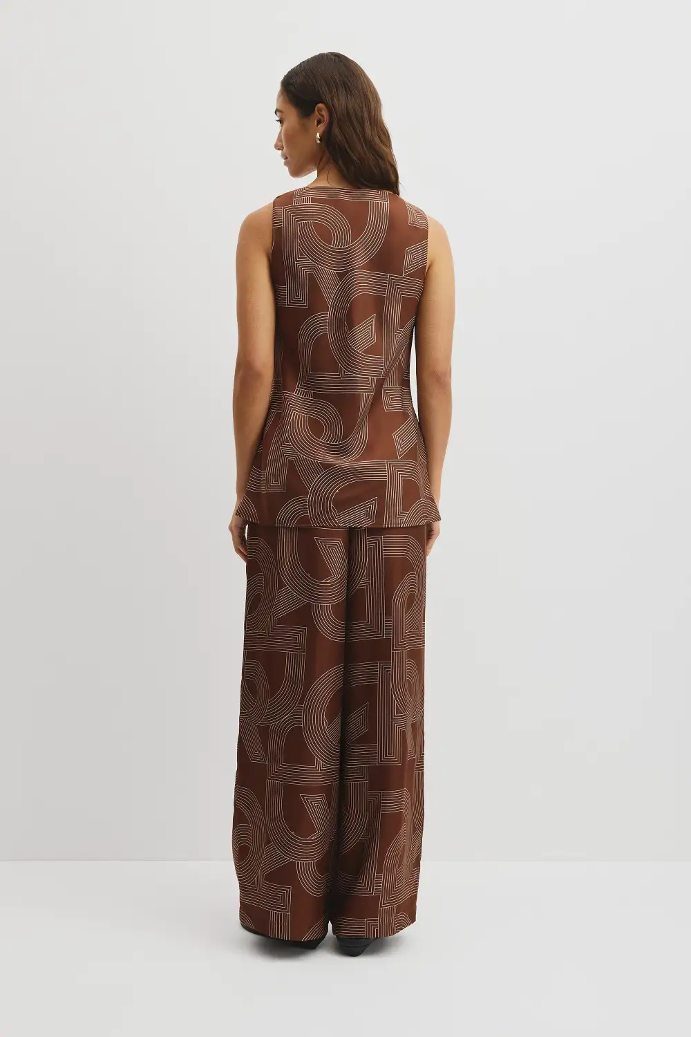 Women's Modern Silk Tank Top