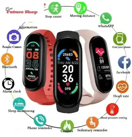 SmartBand PRO v2.3 | Advanced Fitness Tracker | Heart Rate & Sleep Monitor