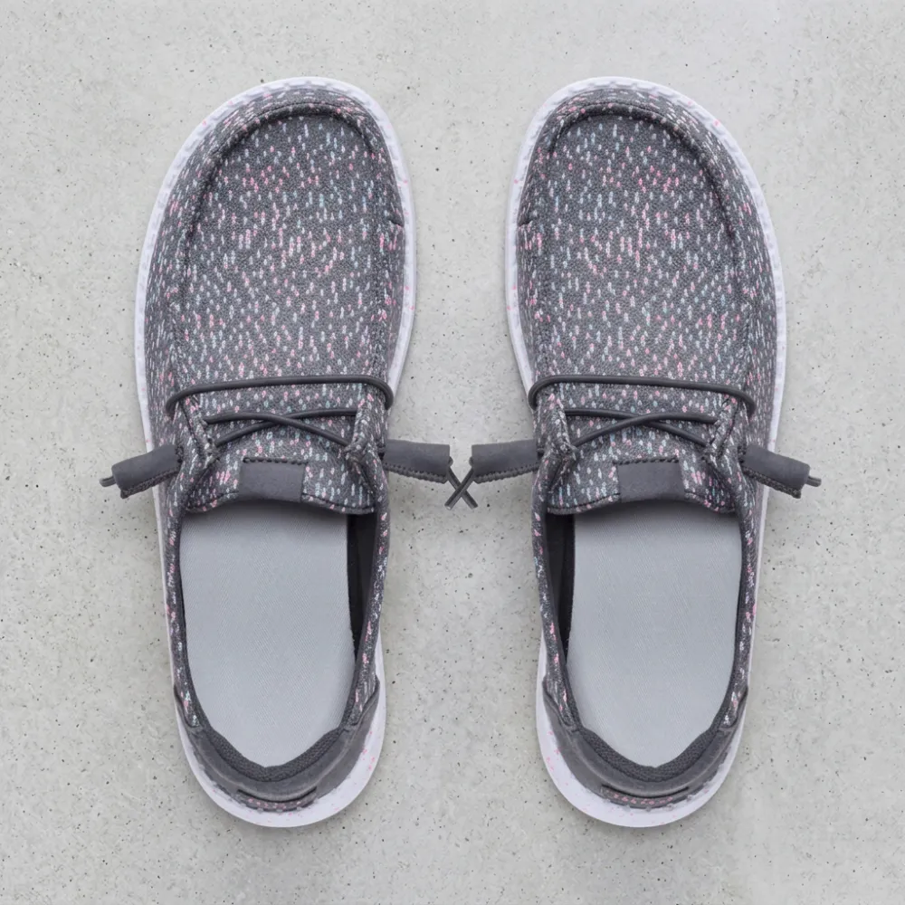 Wendy Stretch Speckle Mesh Lace Shoe