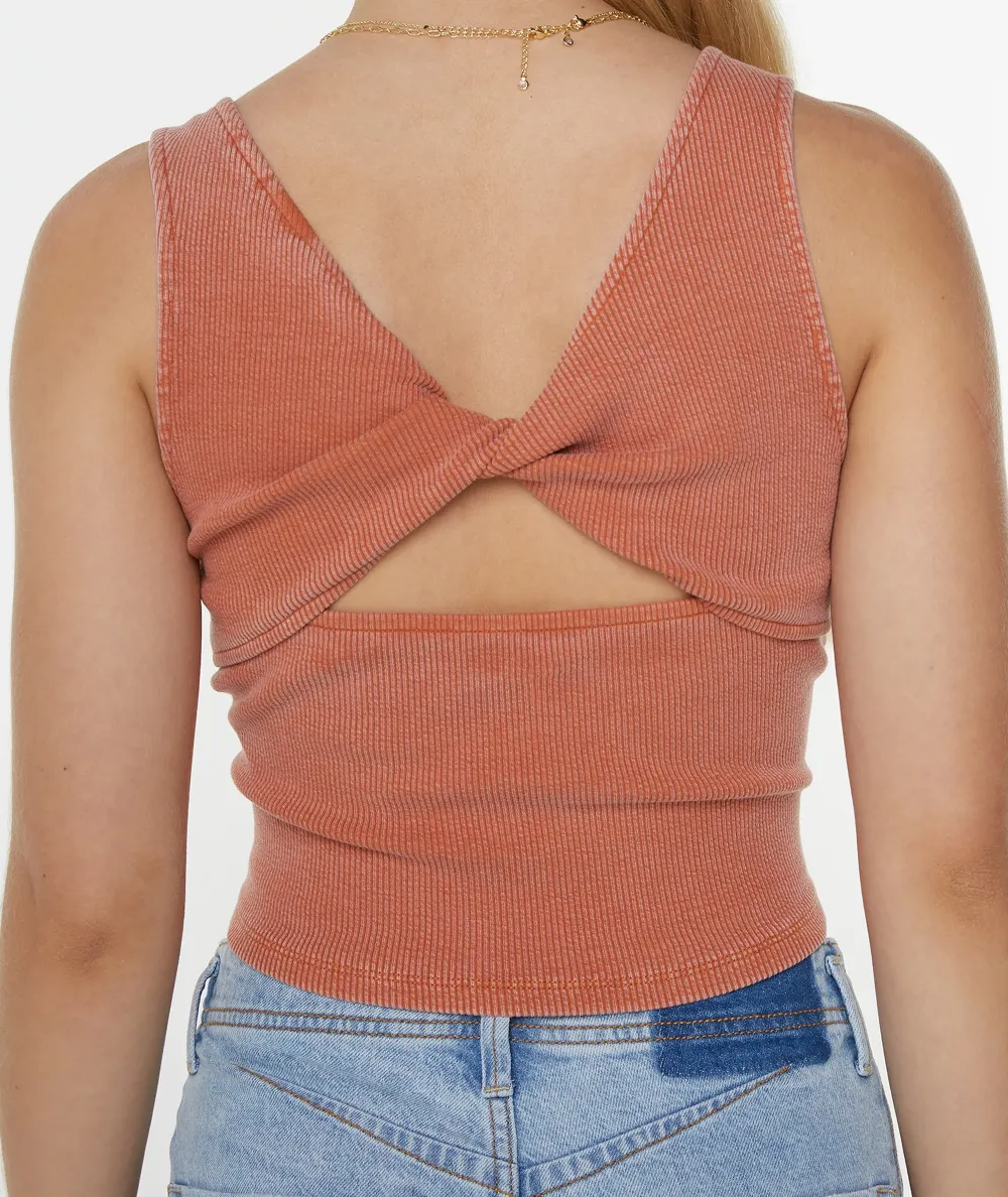 Plain-Colored Small Backless Women's Vest