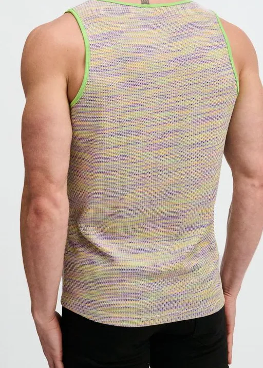 Active Textured Knit Tank Top
