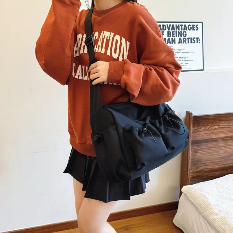 Canvas Casual Crossbody Bag