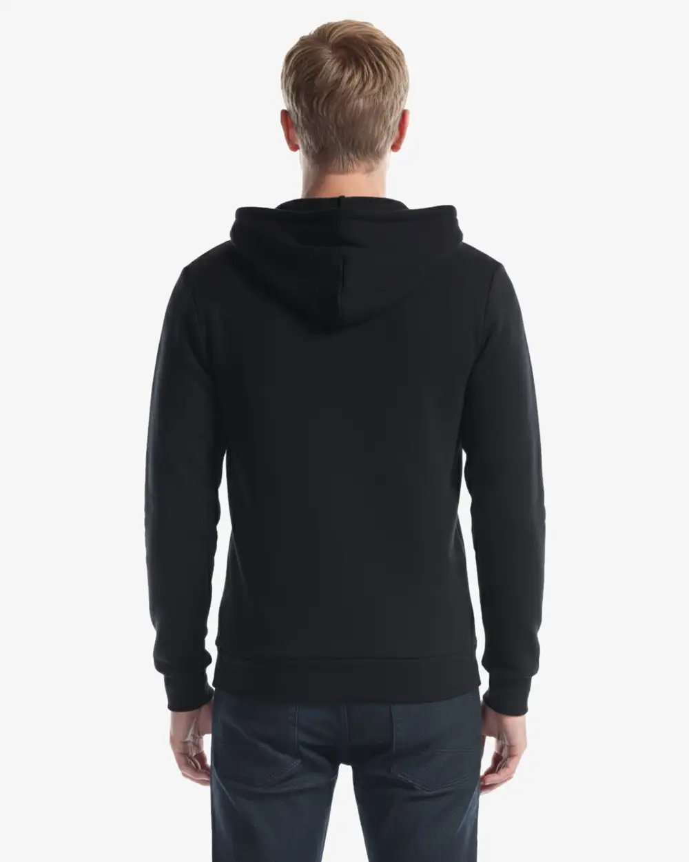 Relaxed Bamboo-Fleece Full-Zip Hooded Sweatshirt