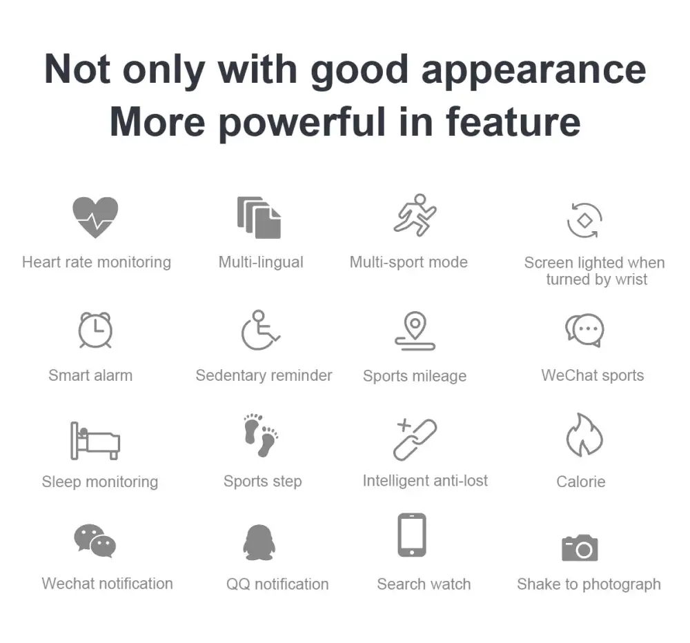 1.3' Full HD IPS Circular Screen band heart rate Monitor Smart Watch