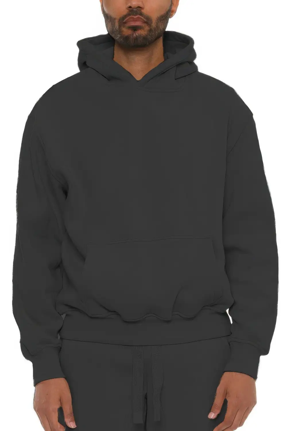 Cotton Blend Hoodie